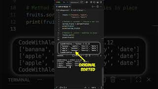 How to Sort a list in Python?