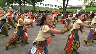 SUN ‐燦‐『REN獅子』／NHK前ストリート／原宿表参道元氣祭スーパーよさこい 2017（初日）