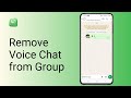 How to Remove Voice Chat From Whatsapp Group (2024)