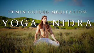 10 Minute Yoga Nidra | Guided Breathing Meditation to Release Tension