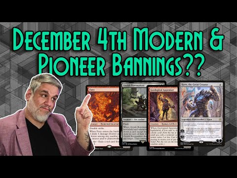 My Thoughts on Monday's BANNING Announcement for Modern and Pioneer