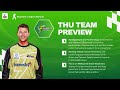 thu vs sta 14th bbl match fantasy preview sydney thunder vs melbourne stars canberra