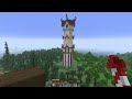 i m back and i built a wizard tower