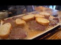 초대형 스테이크, 기버터 스테이크! 인기 스테이크 모음  giant steak, amazing boiled butter steak - korean street food