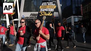 North America’s largest commuter rail system shuts down as workers strike