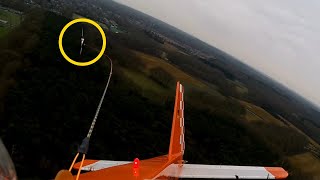 RC Glider Tow Out Of Control