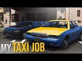 myTaxiJob - with VIP Limo service and more | FiveM Script Showcase (ESX/QB)