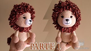 LEÃO AMIGURUMI *passo a passo* PARTE 1