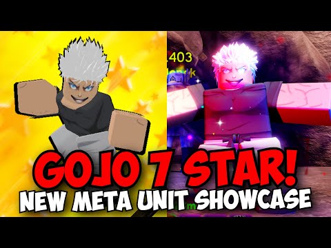New Gojo 7 Star is META DAMAGE, NUKE & TIMESTOP! ASTD Showcase