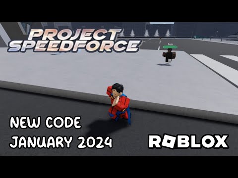 Roblox The Flash: Project Speedforce New Code January 2024