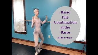 ALL THE THINGS: basic plié at the barre