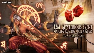 TOS Exceeds 12M Downloads Worldwide Mysterious Event『Match-2 Combos Make a Guess』