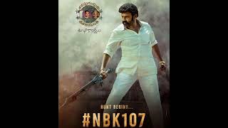 NBK107 Balakrishna new movie update #nbk107