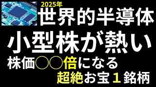 【💰️2025年半導体の超小型株の株価◯◯倍になる？しかも配当６％の銘柄とは？大注目㊙️】株相場で勝てる脳力(能力)を身につけていただきたい。【株投資:Stock】【1128-Period】