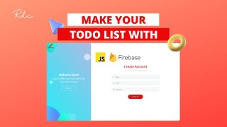 ToDo App using JavaScript with Firebase Realtime Database