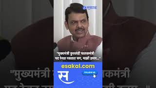 Devendra Fadnavis : मुख्यमंत्री कुठलं पालकमंत्री पद घेणार ? फडणवीस स्पष्ट बोलले ? |