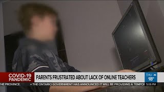 Parents frustrated as lack of teachers stalls online learning for some