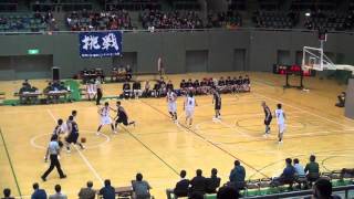 桐朋vs京北(4Q)高校バスケ 2015 東京都新人戦本大会決勝リーグ