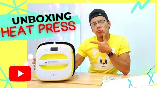 Estampa Y Personaliza tus proyectos ¡SUPER FACIL! (Unboxing HTV RONT Heat Press)