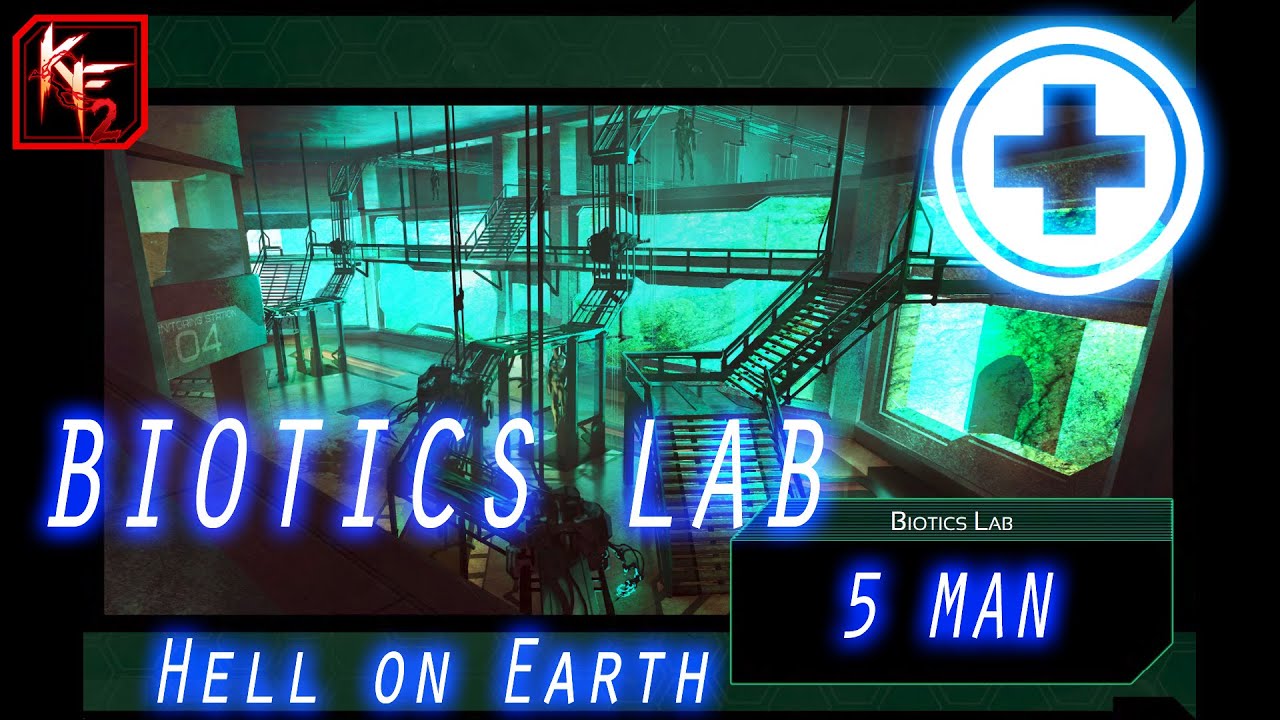 Killing Floor 2 - Biotics Lab - HoE (5man) W/HANS MEDIC - YouTube