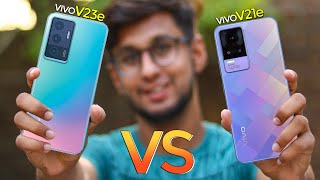 VIVO V23e VS VIVO V21e Complete Comparison ⚡ 720G VS G96 | Best Phone Under 45,000!