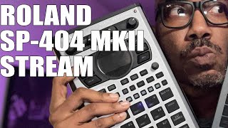 Roland SP-404 MKII Hip Hop Beat Making Q&A stream
