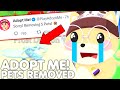 😭ADOPT ME REMOVING THESE PETS FOREVER...😢👋(PLAYERS SAD) NEW UPDATE! +ALL INFO ROBLOX