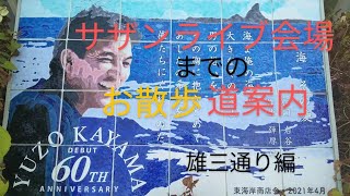 CHIGASAKI 雄三通りで行く茅ヶ崎サザンライブ会場までのお散歩