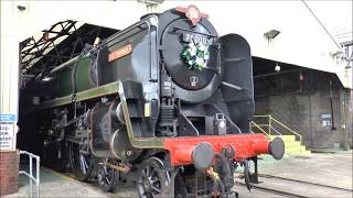 70000 Britannia serviced at Cardiff Canton July 2019