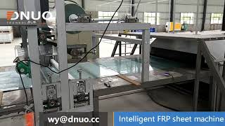 Intelligent FRP sheet making machine ,Dnuo technology,China