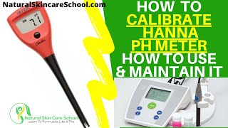 How To Calibrate Hanna pH Meter HI98103 At Home | How To Use, Clean And Maintain Your pH Meter