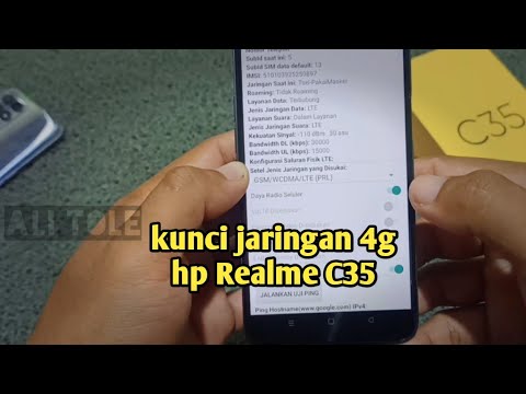 Cara Kunci Jaringan 4g Hp Realme C35 - YouTube