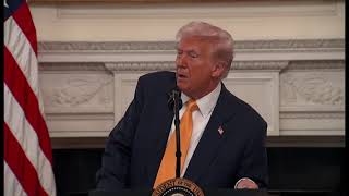 RAW: President Trump tells Maine's governor to ban trans athletes or lose federal $