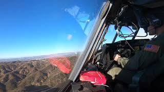 Inside the cockpit of California National Guard C-130J helping fight the Palisades Fire