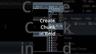 Create Chunks in R