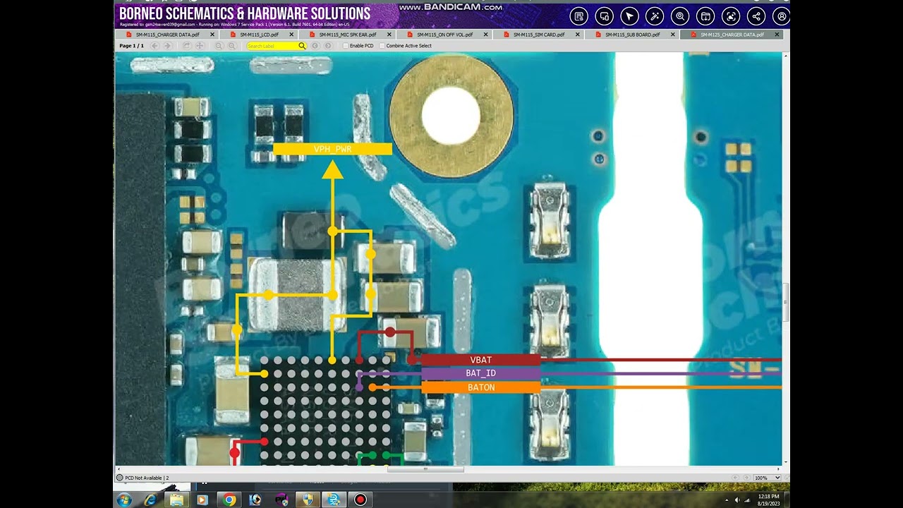 Samsung A12 Charging Problem / Samsung Sm M125 Charging Line Jumper ...