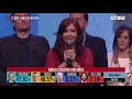 argentina vota hablan axel kicillof cristina kirchner y alberto fernández