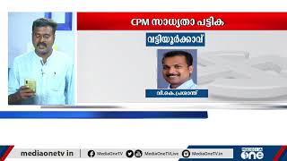 സി.പി.എം സ്ഥാനാർത്ഥിപ്പട്ടിക; വിശദ വിവരങ്ങൾ ഇങ്ങനെ