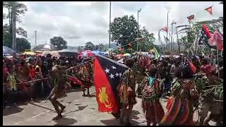 Morobe traditional dancers