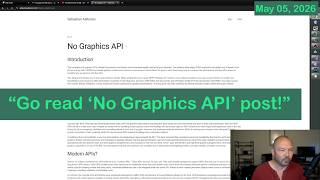 Jonathan Blow on graphics APIs