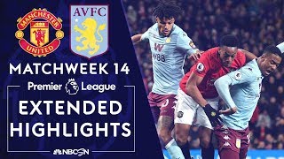 Manchester United v. Aston Villa | PREMIER LEAGUE HIGHLIGHTS | 12/01/19 | NBC Sports