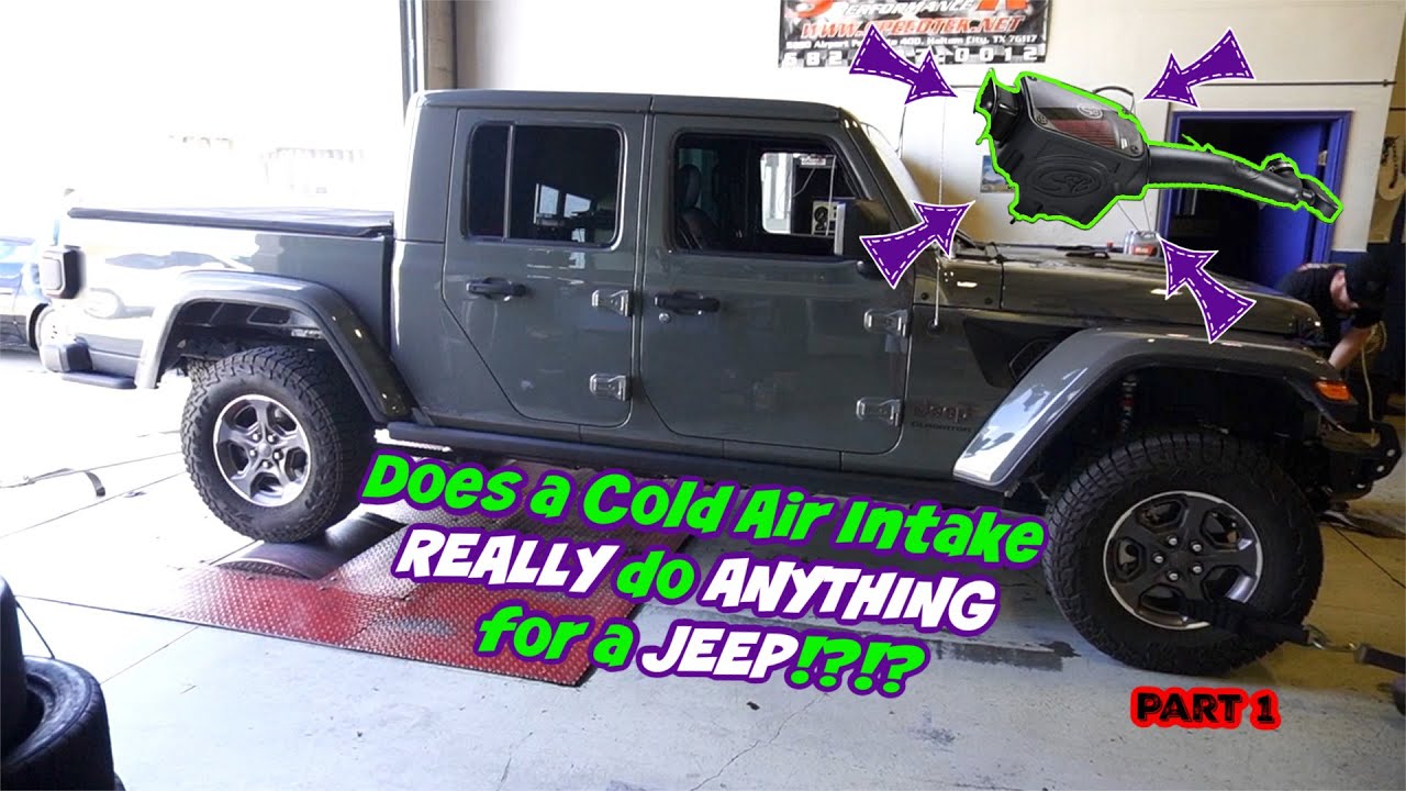 Jeep Gladiator S&B Cold Air Intake TEST & Install - Pt 1 - MUST SEE The ...