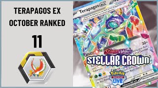 Terapagos EX | Pokémon TCG Live October 2024 Stellar Crown Season Part 11