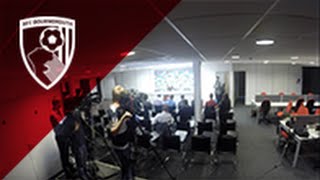 Bitesize | Behind the scenes at Eddie Howe's pre Liverpool press conference