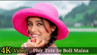 Phir Tote Se Boli Maina 4K Video Song | Hadh Kar Di Aapne | Govinda | Rani Mukerji HD #HindiSongs