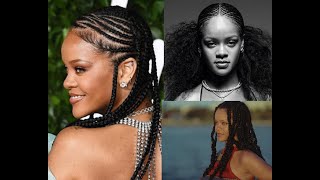 Rihanna : Braided looks