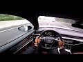 2019 Audi S6 Avant TDI (349 PS) POV Testdrive AUTOBAHN Beschleunigung & Speed