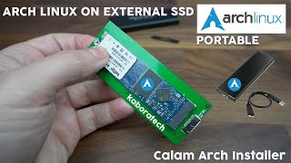 Install Arch Linux in External SSD