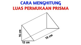 Luas Permukaan Prisma Segitiga Siku-siku ( Alas 12 Dan ... | Doovi