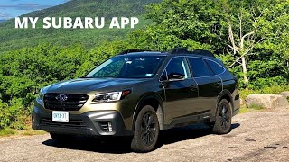 MYSUBARU APP in details!